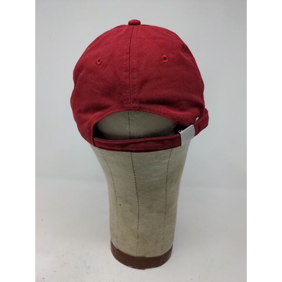 Cedar Point Slideback Hat Embroidered Logo Red Jacobson Cap Adjustable - Picture 6 of 9